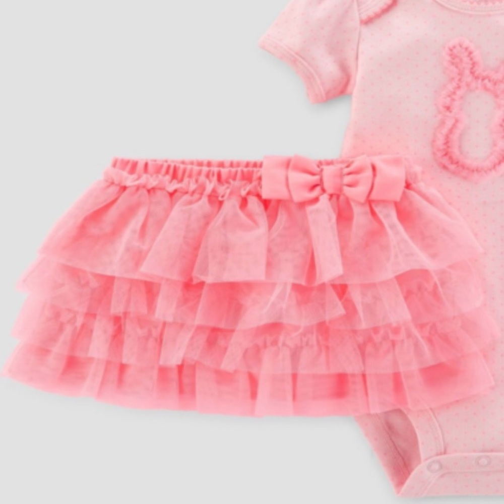New pink tulle skirt baby 3M - Picture 1 of 7
